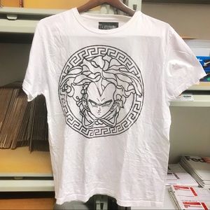 vegeta versace shirt